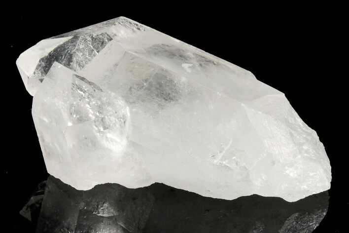 Clear Quartz Crystal Cluster - Brazil #203740